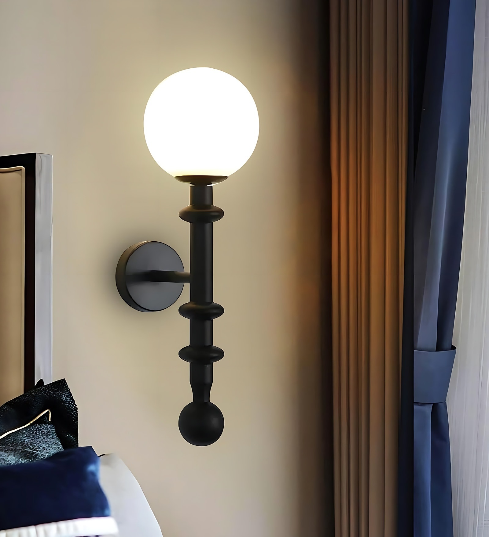 Twiggy Designer Wall Lamp | Modern LED Wall Mounted Bedside Lamp with 3 Color Modes (Warm/Natural/Cool) | Decorative Light for Living Room, Bedroom & Home Decor | 1Year Warranty