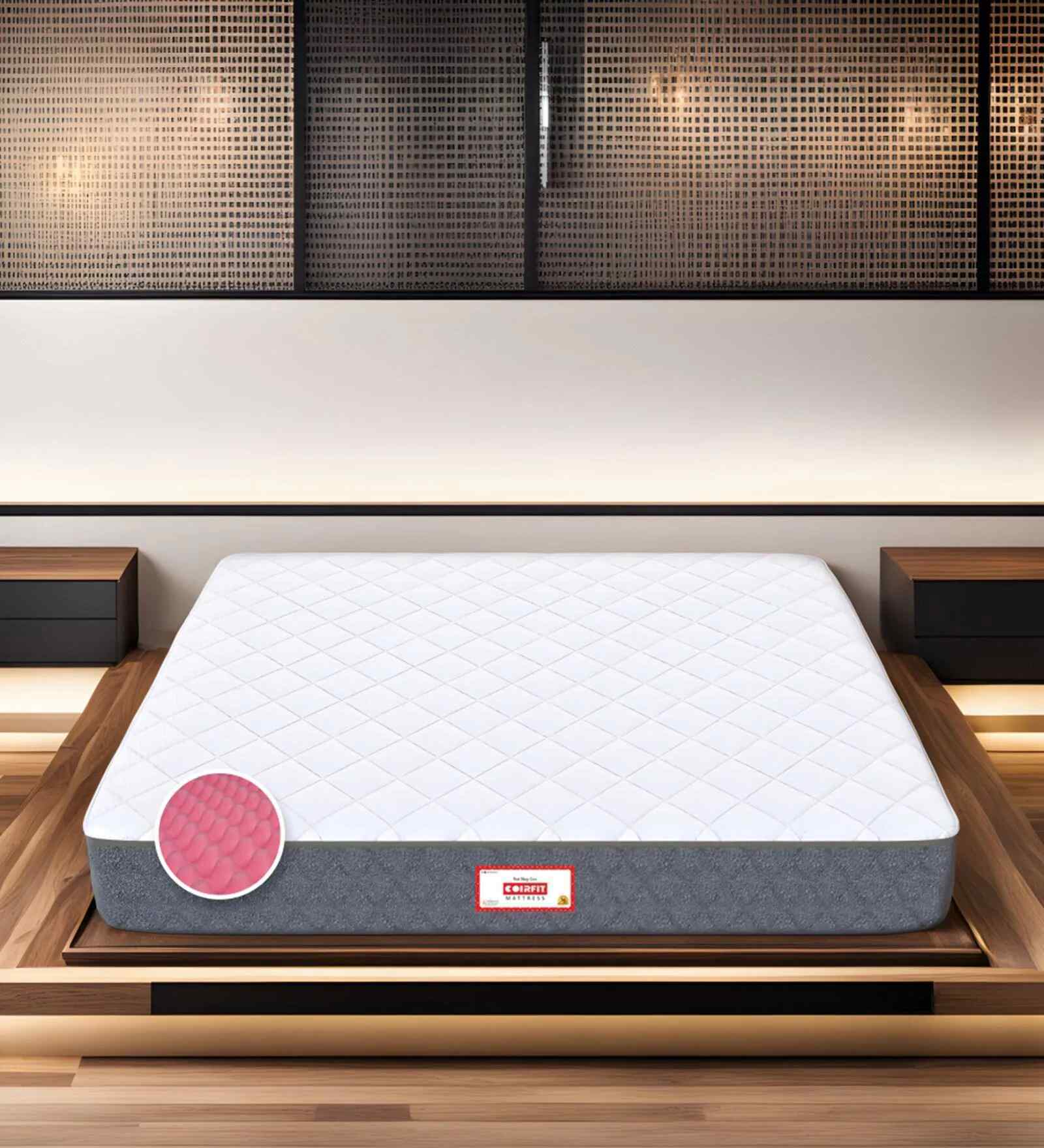 Twin Dlx 5 Inch Foam King Size Mattress with SrtX  Technology