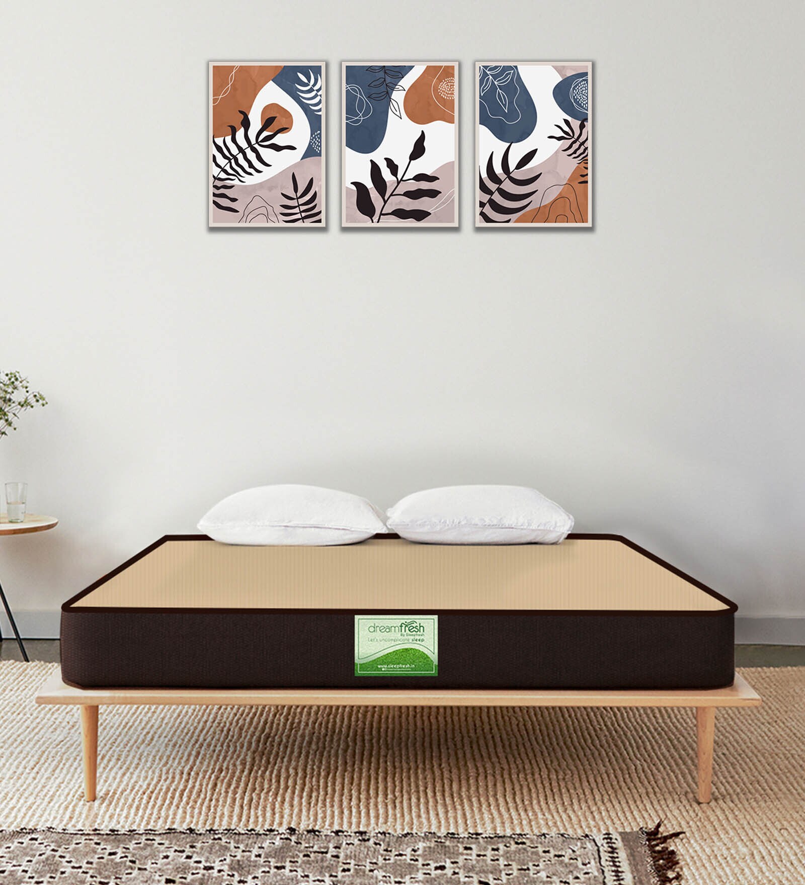 Dreamfresh Twist Reversible 6 inch PU Foam King Size Mattress