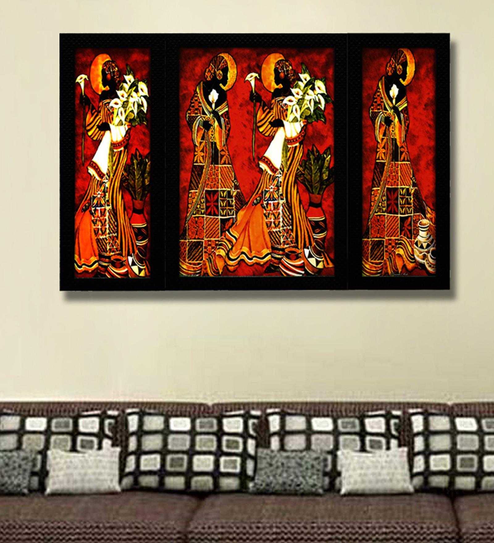 Buy Two Human Multicolour MDF Framed Art Panels at 26% OFF by Chaque ...