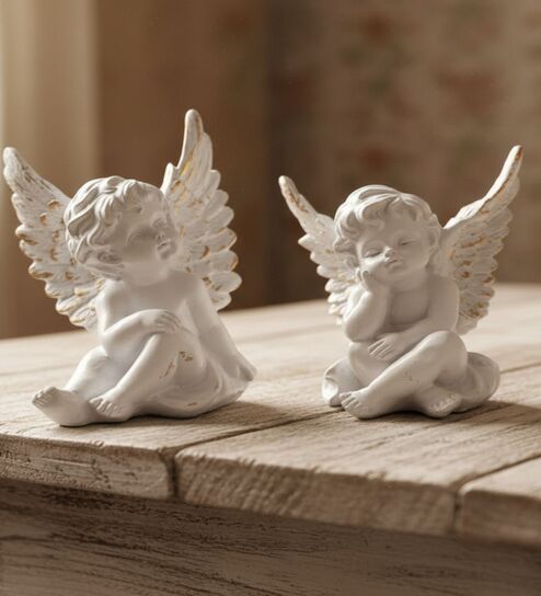 Twin Baby Angels Set Of 2