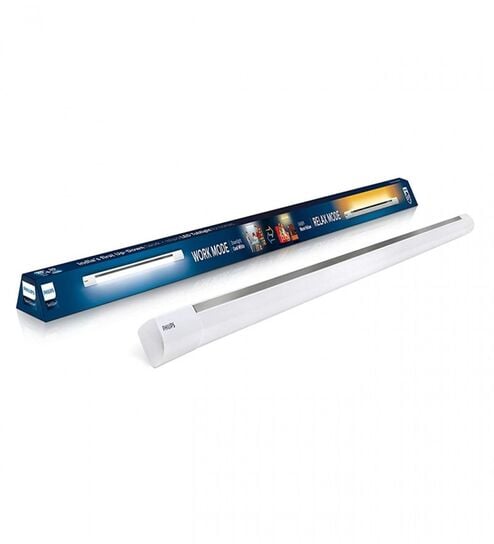 TwinGlow 40W LED Batten 20W Up 20W Down 3000K Warm White 6500K 