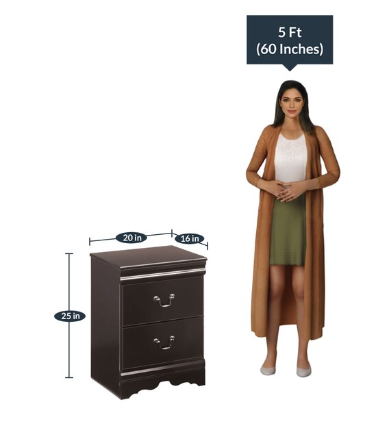 Buy Huey Vineyard 2 Drawer Nightstand By Twigs Direct Online Bedside Chests Tables Furniture Pepperfry Product