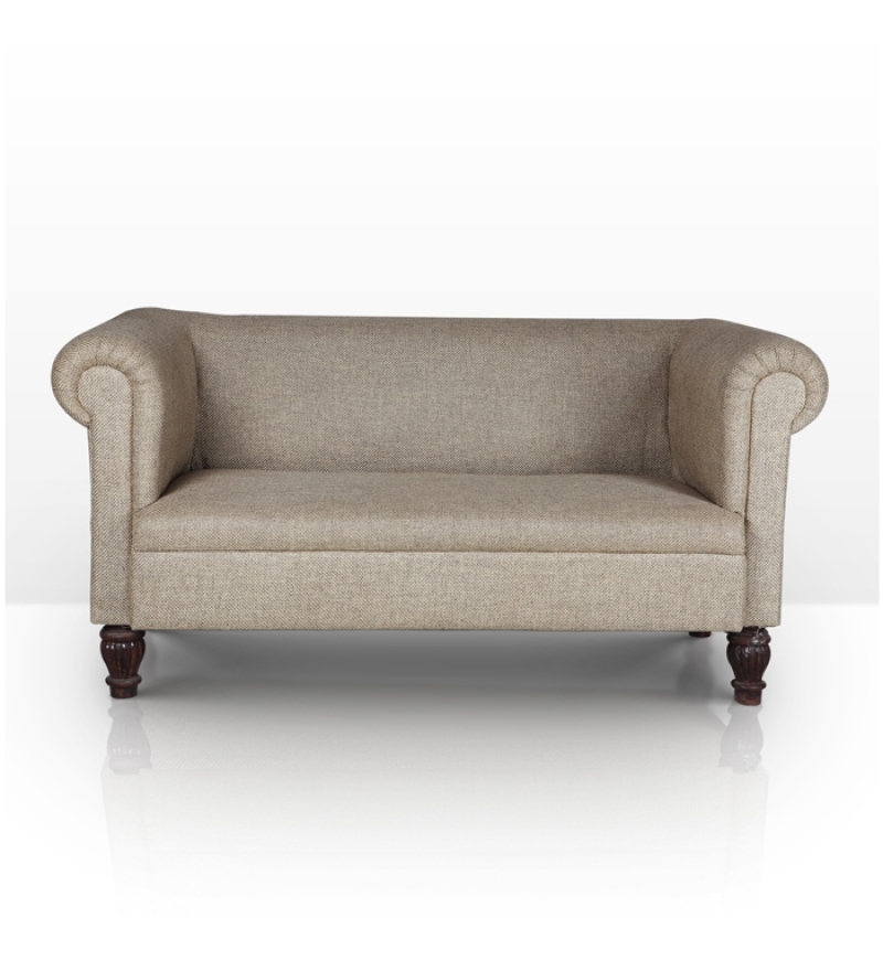  Buy Ginger Two Seater Sheesham Wood Sofa Online - 3 Seater 