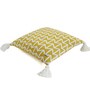 Twanty Olive & Natural) 100% Cotton Beatrice 18X18 Inches Knitted Cushion Cover