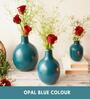 Twig Blue Iron (Pack of 3) Vases