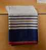 Blue Twilight Striped Bath Towel 75 Cm