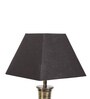 Twilight Black Cotton Square Lampshade