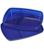 Varmora Twilight | Airtight Plastic Tiffin Box | Food-Grade Plastic & BPA Free | Microwave Safe- 650 ml- Violet