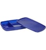 Varmora Twilight | Airtight Plastic Tiffin Box | Food-Grade Plastic & BPA Free | Microwave Safe- 650 ml- Violet