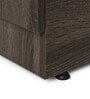 Twill 2 Door Wardrobe in Napa Oak Finish