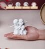 Twin Angel- Small White Resin Figurine