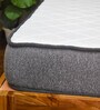 Twin Dlx Dual Comfort SRTX Tech. HR Foam 8 Inches King Size Mattress in White Colour
