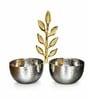 Twin Leaf Serving Bowls