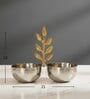 Twin Leaf Serving Bowls