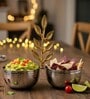 Twin Leaf Serving Bowls