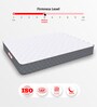 Twin Plus 5-Zone I-shape Tech. Memory Foam 10 Inches Queen Size Mattress in White Colour