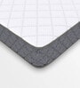 Twin Plus 5-Zone I-shape Tech. Memory Foam 4 Inches Queen Size Mattress in White Colour
