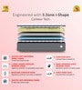Twin Plus 6 Inches Latex Single Size Mattress with SrtX  Technology