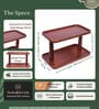 Twin-Tier Organizer from Mahogany Collection