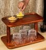 Twin-Tier Organizer from Mahogany Collection
