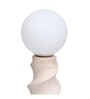 Twist Forme Spiral Ceramic Table Lamp Cream Twist Forme Spiral Ceramic Table Lamp Cream