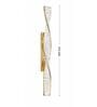 Twisted Crystal LED Wall Sconce