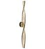 Twisted Crystal LED Wall Sconce