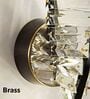 Twisted Crystal LED Wall Sconce