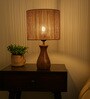 Twisted Raffia Lamp