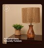 Twisted Raffia Lamp
