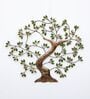Twisted Tree Multicolour Handmade Metal Wall Art