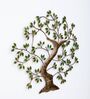 Twisted Tree Multicolour Handmade Metal Wall Art