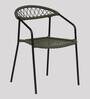 Twister Fabric Table and Chair Set in Green & Black Finish with 2 Chairs
