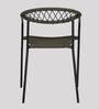 Twister Fabric Table and Chair Set in Green & Black Finish with 2 Chairs