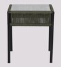 Twister Fabric Table and Chair Set in Green & Black Finish with 2 Chairs