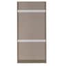 Two Door Carcass with Laminate Panel Shutter with RH Premium Finish Laminate