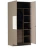Two Door Carcass with Laminate Panel Shutter with RH Premium Finish Laminate