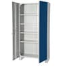 Two Door Office Almirah in Blue Colour