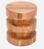 Dual End Table in Brown Colour