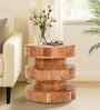 Dual End Table in Brown Colour