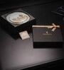 Two Tier White & Gold Cake Stand (1 Piece)