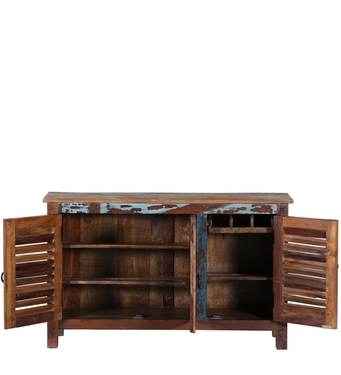 Buy Tynisha Reclaimed Wood Shoe In Distress Finish Online