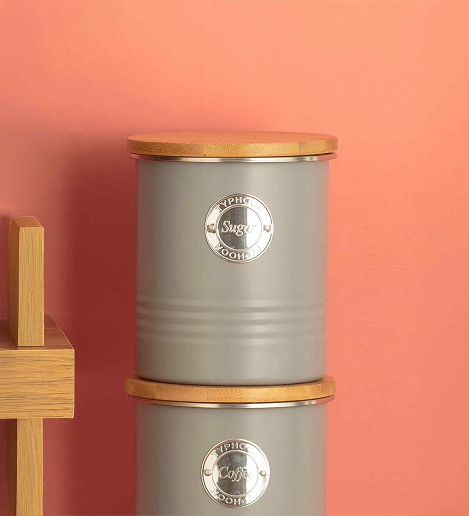 Typhoon Livivng Grey Sugar Storage