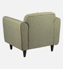 Tyler 1 Seater Sofa Chair With Upholstery In Olive Green Colour