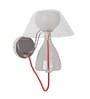 Caracas Transparent Glass Wall Sconces