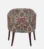 Tyne Scratch Resistant Teak Wood Arm Chair In Multicolour
