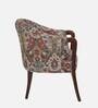 Tyne Scratch Resistant Teak Wood Arm Chair In Multicolour