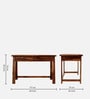 Tyumen Sheesham Wood Writing Table In Scratch Resistant Provincial Teak Finish