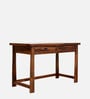 Tyumen Sheesham Wood Writing Table In Scratch Resistant Provincial Teak Finish